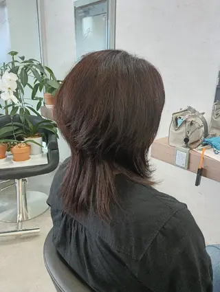 セミロング and g.所属・下釜 みゆきのヘアスタイル