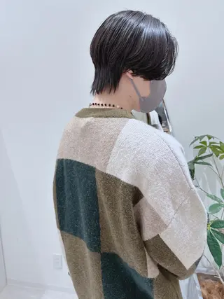 ミディアム ヘアアレンジ メンズ メンズZina代表 田端 麗治のヘアスタイル