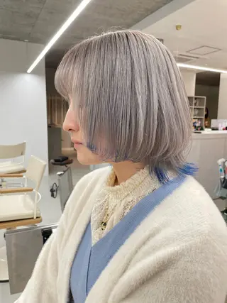 ミディアム カラー 艶髪/透明感カラー/ 韓国/nonokaのヘアスタイル