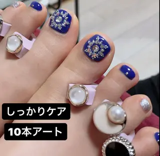 ネイル かかと角質ケア opal所属・樫村 美波のネイルデザイン