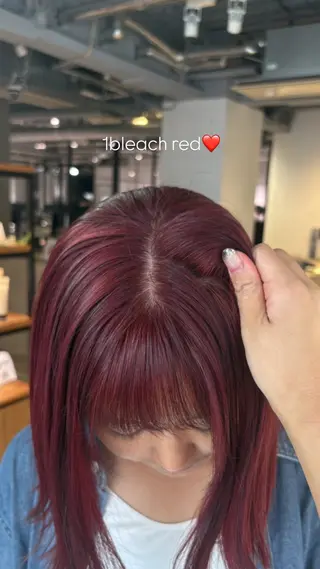 カラー ALBUM池袋店所属・ハイトーン 特化/yumeのヘアスタイル