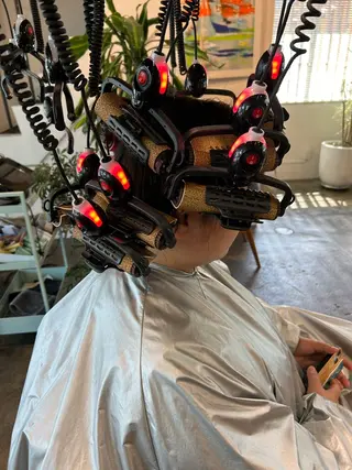 パーマ 透明感カラー 暖色shihoのヘアスタイル