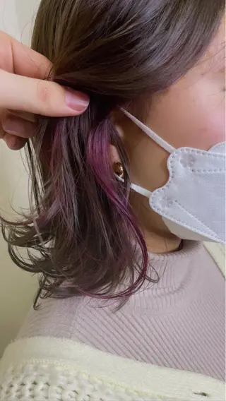 ミディアム カラー 韓国ヘア🫧艶カラー 🫧髪質改善/オオヤのヘアスタイル