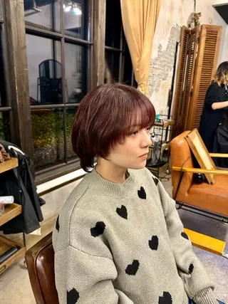 ショート カラー 🦖ノザワ リンカ🦖のヘアスタイル