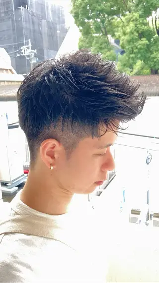 ショート メンズ AUTHENTIC private mens hair salon所属・完全個室マンツーマン メンズサロン草野貴樹のヘアスタイル