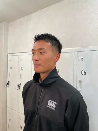 ショート メンズ 植原 遥夏のヘアスタイル