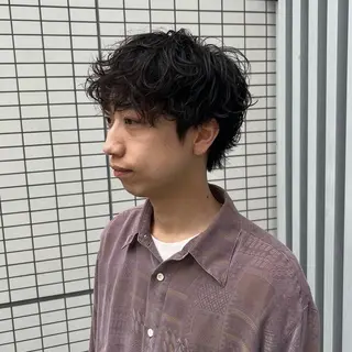 パーマ メンズ BELO MAN所属・BELO MAN吉川 大貴のヘアスタイル