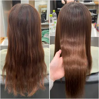 ロング パーマ 江藤 かえでのヘアスタイル