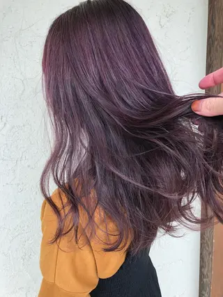 ミディアム カラー 艶髪育成サロン 京橋　shinのヘアスタイル