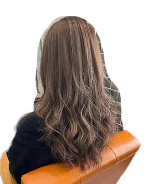 セミロング カラー 艶カラー吉祥寺🌸 KAZUEのヘアスタイル