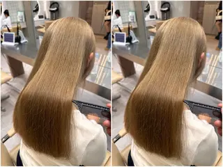 ミディアム La fith hair rond 立川店所属・kyosuke 透明感カラーのヘアスタイル