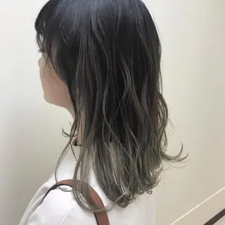 セミロング カラー 🎈馬場佑馬/ スパイラルパーマ🎈のヘアスタイル