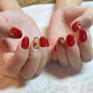 ネイル アンシャンテ所属・enchante 自由が丘のネイルデザイン