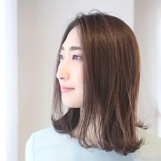 セミロング Natura 八事店のヘアスタイル