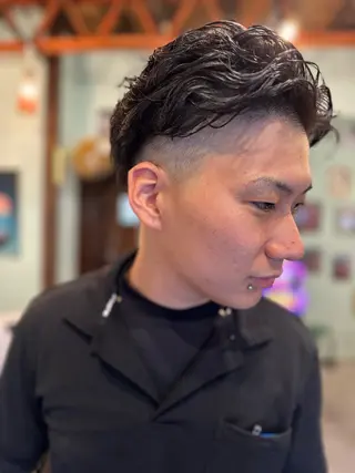 メンズ 尾山 敦史のヘアスタイル