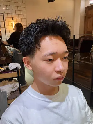 ショート メンズ MANON BY  H所属・Watarai Yuukiのヘアスタイル