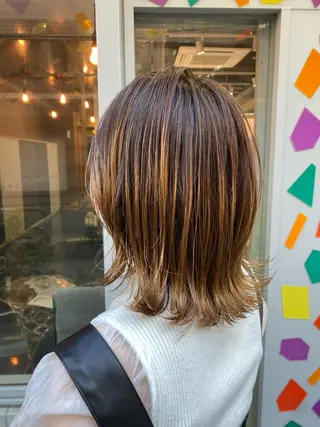 ミディアム カラー Riganuts池袋 Hayato✂︎のヘアスタイル