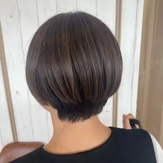 ショート カラー ase.糸島店所属・UEDA AYAのヘアスタイル