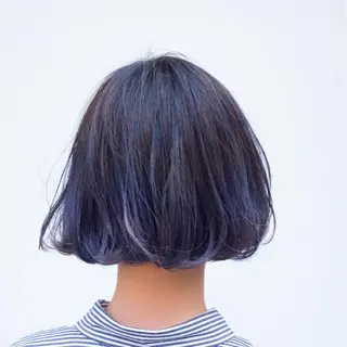 ショート カラー 堀江/心斎橋/西大橋 四ツ橋【Vers】のヘアスタイル