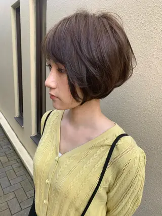 ショート 田中 亜沙美のヘアスタイル