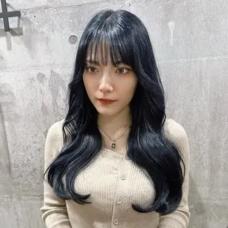 ロング 韓国𝐻𝑎𝑖𝑟 🇰🇷🖤ジアのヘアスタイル