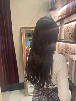 ロング カラー み うのヘアスタイル