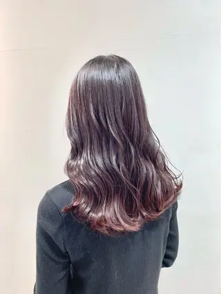 セミロング カラー 💫小顔カット TAROのヘアスタイル