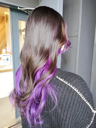 ロング カラー プチプラ&ハイクオ リティ✰Lilly✰のヘアスタイル