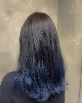 ロング カラー 🌈髪質改善💕 縮毛矯正✨青木まで✨のヘアスタイル