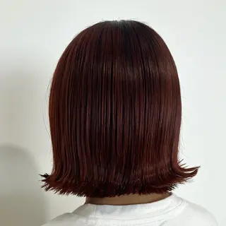 ショート カラー ヘアアレンジ CIEL千葉店【シエル】所属・💙A O I 💙 【縮毛矯正】のヘアスタイル