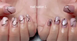 ネイル 吉川市 ネイルサロンLのネイルデザイン