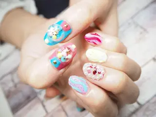 ネイル ConneQt所属・ETHOSENSE. kimikaのネイルデザイン