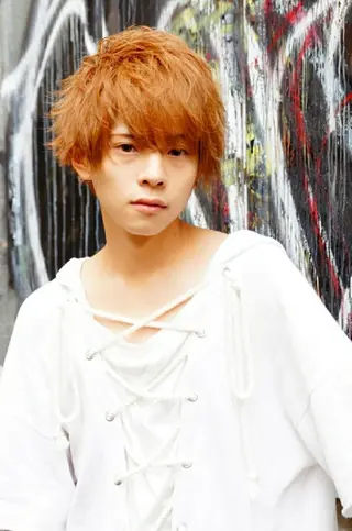 ショート カラー パーマ メンズ 東心斎橋🌏豆柴 🐾倶楽部のヘアスタイル