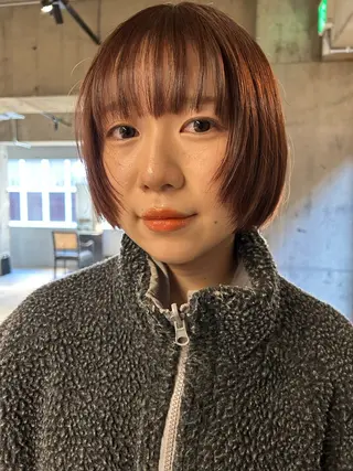 ショート 中村 衣里のヘアスタイル