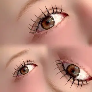 マツエク・マツパ 【那覇/束感まつ毛】 キャメルのマツエク・マツパデザイン