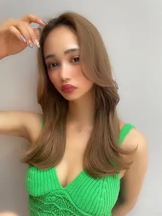 ロング カラー Lond strada 心斎橋所属・🍀小川大輔🍀 ボブ/ブリーチ🥇のヘアスタイル