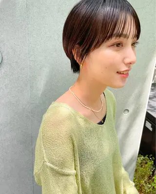 ショート 菊地 万佐久のヘアスタイル