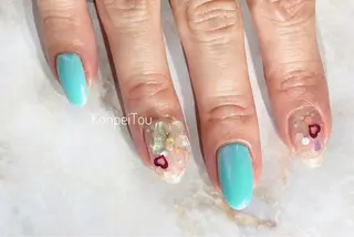 ネイル おうちのネイルサロン konpeiTou〜こんぺいとう〜所属・おうちのネイルサロン KonpeiTouのネイルデザイン