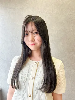 ロング Hz所属・Hz/髙橋 奏子のヘアスタイル
