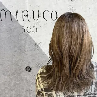 ロング カラー 鈴木 達成のヘアスタイル