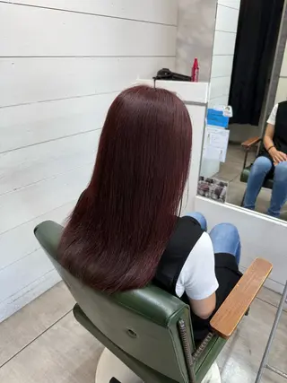 カラー 慶田 玲和のヘアスタイル