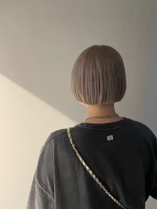 ショート カラー ニュアンスカラー🫧 加納のヘアスタイル