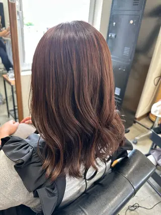 ミディアム カラー Nao🌷🌷 モデル様募集中のヘアスタイル