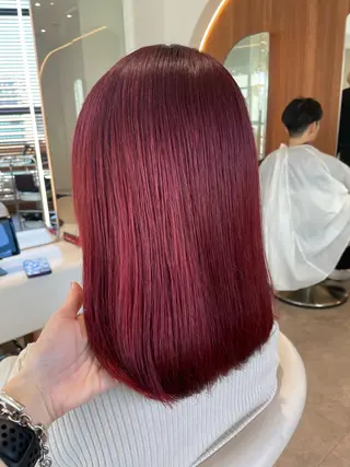 ミディアム 💘MICOTO藤沢 髪質改善ブリーチ💘のヘアスタイル