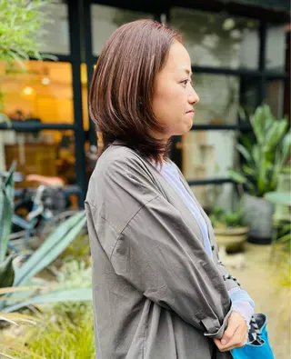 ミディアム d'ici所属・d’ici六本木 佐藤彩のヘアスタイル