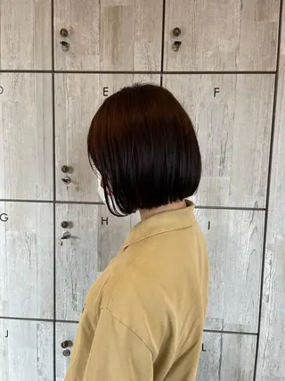 ショート ベージュ/透明感/ 桃子のヘアスタイル