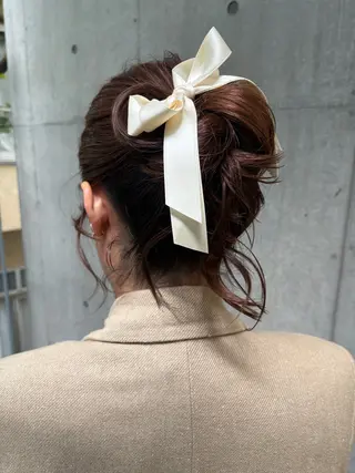 ロング ヘアアレンジ yuuna/ ハッシュカット🎀のヘアスタイル
