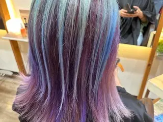 セミロング AmourHair所属・サボテン K・Kのヘアスタイル