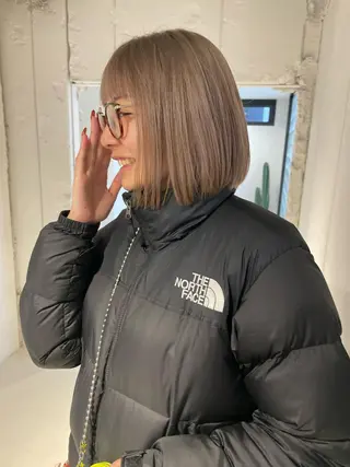 カラー 大迫 江梨のヘアスタイル