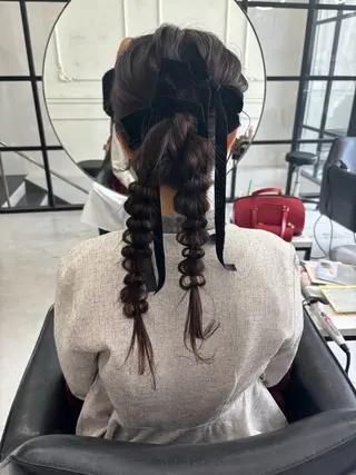 ロング MaisonHALU さくらのヘアスタイル